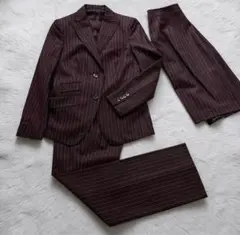 美品　NEWYORKER スーツ　3ピース　9AR カシミヤ混 レディースス