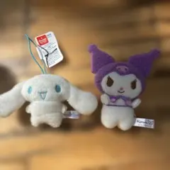 サンリオふわもこワッペンこれくしょんマスコット2ケまとめ