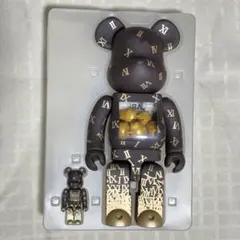 BE@RBRICK SHAREEF2（ゴールド）100％ & 400％