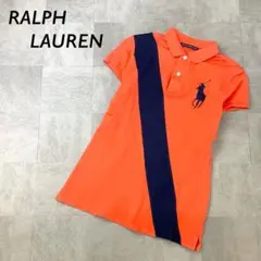 RALPH LAUREN GOLF ビッグポニー 刺繍 ポロシャツ オレンジ