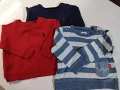 EDWIN、 Ralph Lauren 長袖カットソー トレーナー 90cm