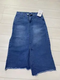 新品未使用裾ダメージデニムスカートANAP minpi
