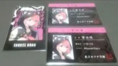 にじさんじ 笹木咲 チェキ風カード3点セット