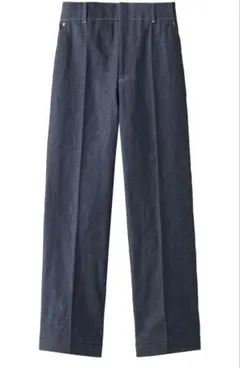 新品 BEAMS PLUS リネン デニムパンツ 2タック インディゴ L - メルカリ