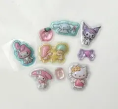 正規品　うるちゅるポップシール　サンリオ　キティ　キキララ　マイメロ　クロミ