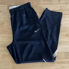 NIKE ナイキ　ジャージパンツ　ネイビー　Lのサムネイル
