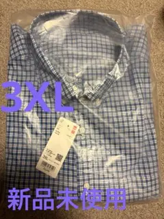 ユニクロ　ブロードシャツ　長袖　3XL