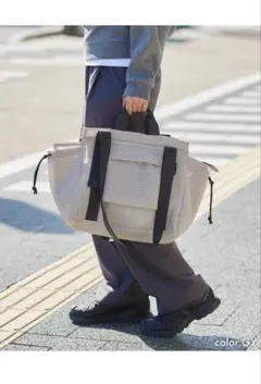 新品未使用 FRAME WORK loomer別注 コットンリネン トートバッグ