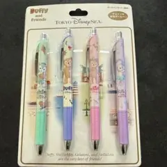 ダッフィーアンドフレンズ　ボールペン　Disney sea ディズニーシー