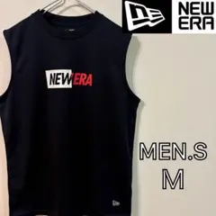 【NEW ERA】美品　テックタンクトップ　メンズＭ　ネイビー　ニューエラのサムネイル