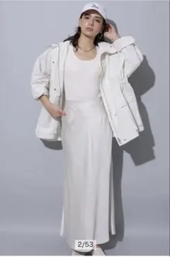 Arpege story サテンスカート