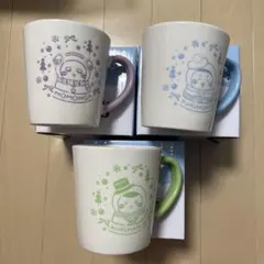 ちいかわ　エニマイくじ　マグカップ　モモンガ　古本屋　かにちゃん　くりまんじゅう