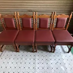 特別最終お値下げ中 モリシゲ家具morishige chairバーレイ4脚セット