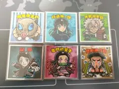 ロッテ ビックリマン 鬼滅の刃マンチョコ　６枚セット　スリーブ付き