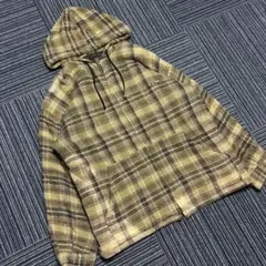 90s Rusty Chequered Zip Hoodie オールドサーフ