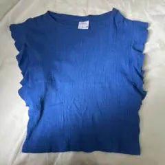 ZARA フリル付きトップス