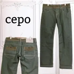 セポ『cepo』パンツ/ボトムス【L】カーキ カジュアル コットン/綿のサムネイル