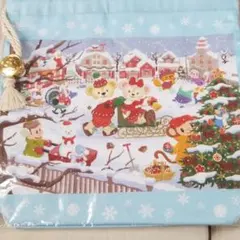 東京ディズニーシー限定クリスマス限定ダッフィーシェリーメイ巾着