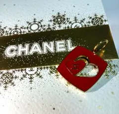 CHANEL ハート型チャーム レッド 【2026年バレンタイン限定チャーム】