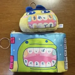 サンキューマート ティッシュケース　くちぱっち　 まめっち歯医者キーホルダー