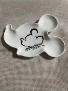 ミッキーマウス型　小皿　スーベニアプレート ミッキーマウス ミッキーの横顔