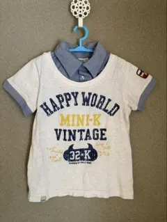 Tシャツ　襟付き　120