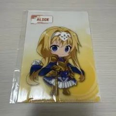 ソードアートオンライン アリス ミニクリアファイル sao ミニキャラ