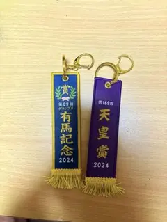 有馬記念 天皇賞 2024 キーホルダー 2種セットのサムネイル
