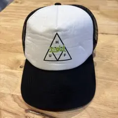 HUF × x-girl メッシュキャップ 三角形ロゴ　トラッカーキャップ