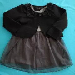 ワンピースボレロセット（フォーマルに）　80センチ