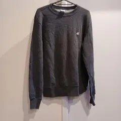 Champion クルーネック スウェット ダークグレー Lのサムネイル