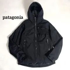 美品 パタゴニア インサレーテッドトレントシェルジャケット プリマロフト S 黒