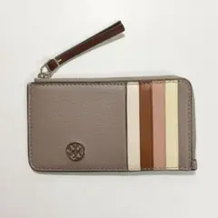 美品 トリーバーチ フラグメントケース コインケース カード入れ グレージュ