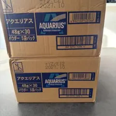 AQUARIUS パウダー 48g×30袋 5袋パック - メルカリ