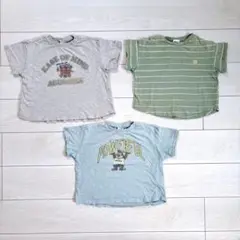 3点セット ブリーズ breeze Tシャツ 半袖 トップス キッズ 100cm
