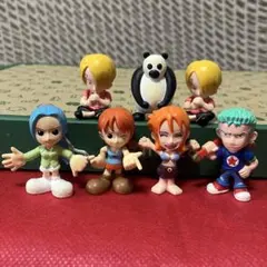 ワンピースワールド ゾロ ナミ サンジ ビビ パンダマン フィギュア まとめ売り