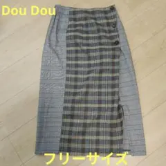 Dou Dou　チェック柄 　スカート ドゥドゥ　レディース