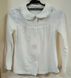 【120㎝】白襟付きブラウス　女の子