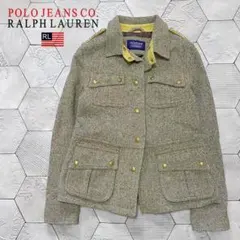希少！90s オールドラルフローレン POLO JEANS ツイードジャケットM