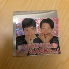 ジャルジャル QUEENEYES JACK vol.1 ステッカー