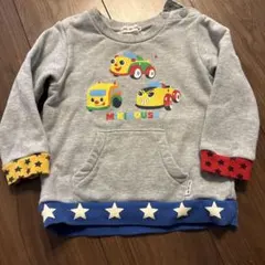 ミキハウス　綿100% トレーナー90センチ