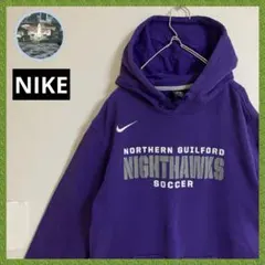 ナイキ 裏起毛 刺繍 スウッシュ NIKE カレッジ スウェット フーディー