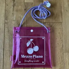 Mezzo Piano チェリー柄ポシェット