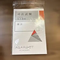 アガルート 司法試験 2025 総合講義 商法 裁断済み