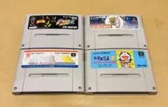 【スーパーファミコンソフト4本セット・任天堂・ファミコン】USA