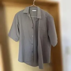 GU 半袖シャツ ベージュ M メンズ