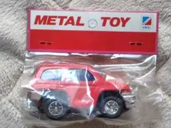 絶版イチコーのりものシリーズのシティ赤色、当時物メタルトイ新品、未開封のサムネイル