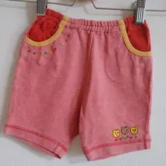 ミキハウス 可愛い色 ハーフパンツ 男女兼用 80