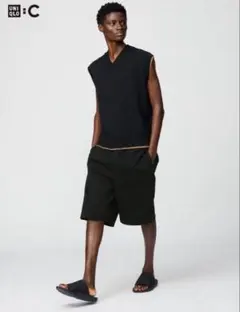 UNIQLO C スウェットワイドショーツ　S