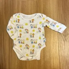 美品☆UNIQLO BABY Peanuts 長袖 ボディスーツ 70cm